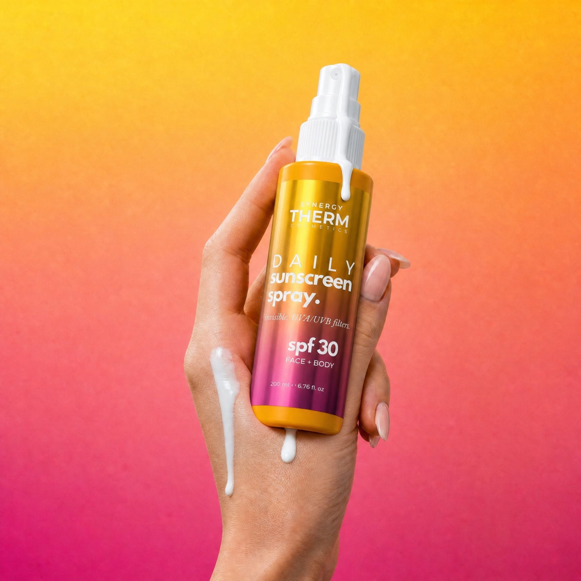 DAILY SUNSCREEN SPRAY SPF 30 — Protecție Solară Lejeră, UVA/UVB, 200 ml femiekostore