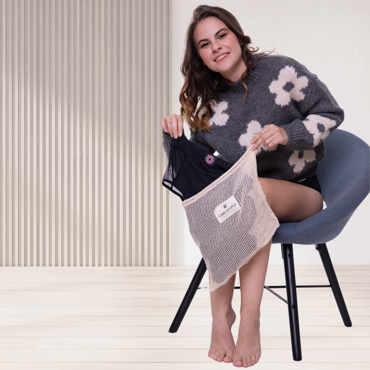 Sac pentru spălarea produselor menstruale