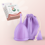 cupa menstruala femieko safe marimea s, usor de introdus si utilizat, design ergonomic